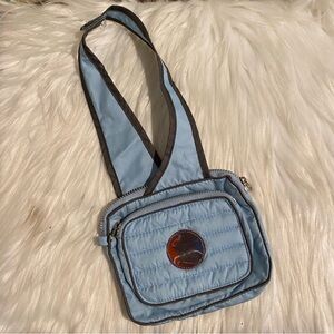 American Girl Doll Lindsey Meet Accessories Blue Laptop Sling Bag Tote Retired